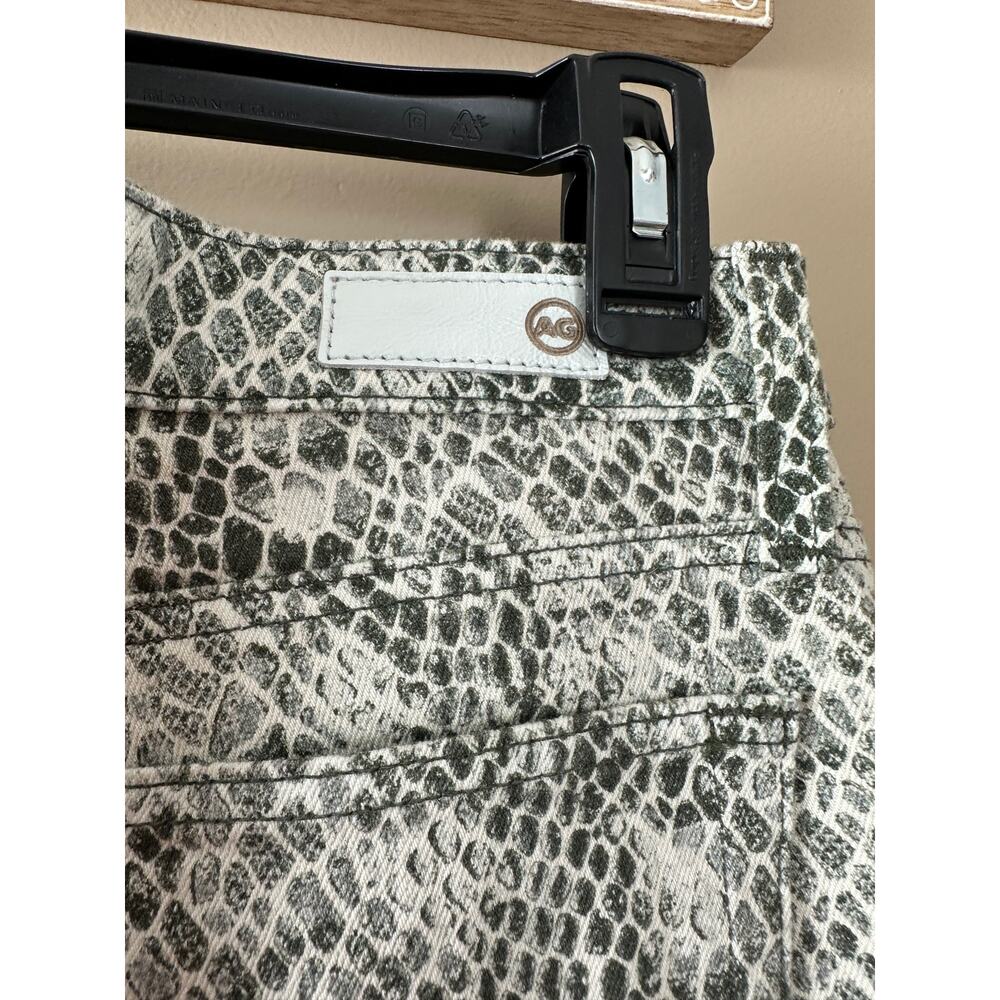 Adriano Goldschmied The Mari High Rise Straight Jeans In Python - Picture 6 of 9